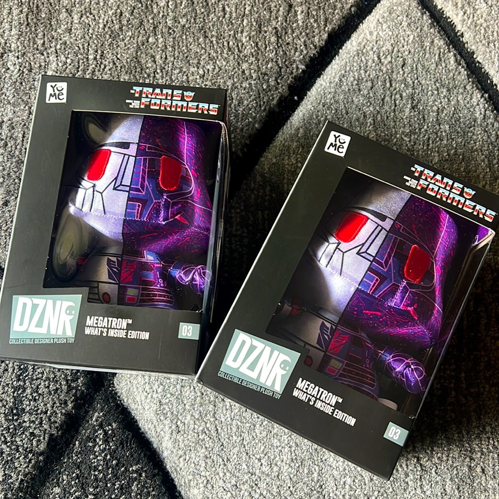 Transformers collectible plush toy